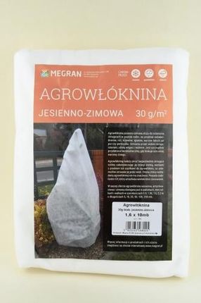 Vidaxl Agrowłóknina Jesienno-Zimowa Megran 1,6X10M