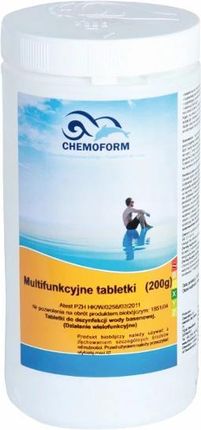 Omnigena Chemoform 1Kg Tabletki Multifunkcyjne 6W1 200G Chlor Basen