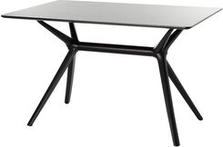 Zdjęcie Plastia Stół Modesto Dekoria Czarny 120X80X73cm - Wrocław