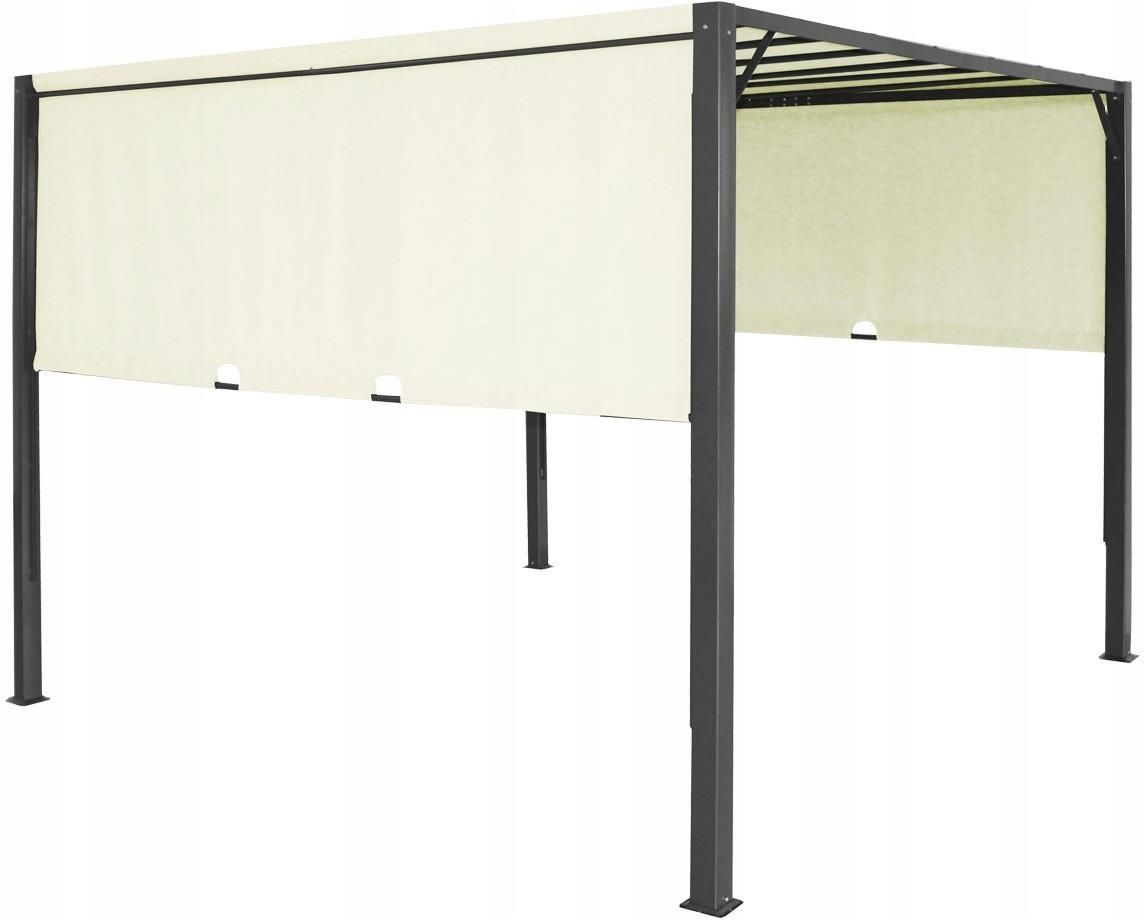 Omnigena Markiza Pergola Ogrodowa 3X3X2,3M Ecru Antracyt 5902431032696 - zdjęcie 1 Omnigena Markiza Pergola Ogrodowa 3X3X2,3M Ecru Antracyt 5902431032696