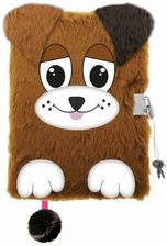Zdjęcie Pamiętnik Z Kłódką 3D Włochacz A5 96K Linia Doggie - Kłecko