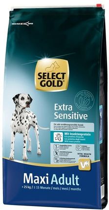 Select Gold Extra Sensitive Adult Maxi Insect 12Kg