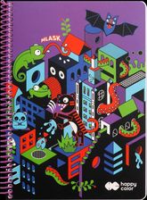 Zdjęcie Kołonotatnik B5 80K. Kratka 80G/M2 Me&City 1 - Ostróda