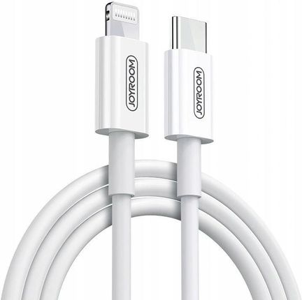Joyroom Kabel Usb typ C - Apple Lightning 1,2 m Biały (SM420)