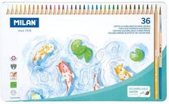 Zdjęcie Milan Kredki Akwarelowe Sześciokątne 36 Kolorów  - Warszawa