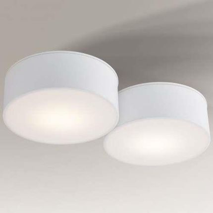 Shilo Plafon Lampa sufitowa ZAMA natynkowa OPRAWA metalowa LED 30W 3000K biała (7041)