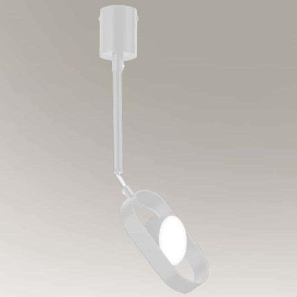 Shilo Sufitowa Lampa industrialna FUROKU regulowana OPRAWA metalowy reflektorek LED 6W 4000K czarny (8459)