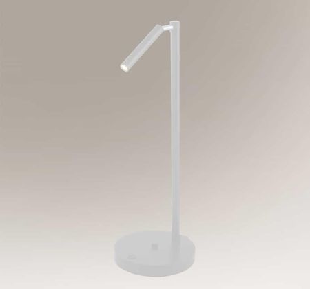 Stołowa LAMPKA regulowana KOSAME 7875 Shilo metalowa LAMPA tuba na biurko czarna