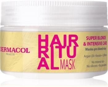 Dermacol Hair Ritual Color Save maseczka do włosów blond 200 ml