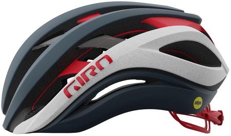 Giro Kask Szosowy Aether Spherical Mips S 51-55 cm, Matte Portaro Gray White Red