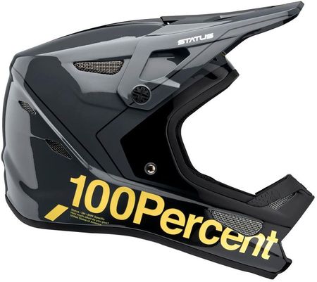 100% Status Dh Bmx Helmet Carby Charcoal Juniorski 