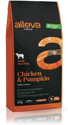 Alleva Natural Adult Maxi Chicken&Pumpkin 12Kg