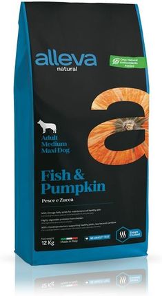 Alleva Natural Adult Medium Maxi Fish&Pumpkin 12Kg