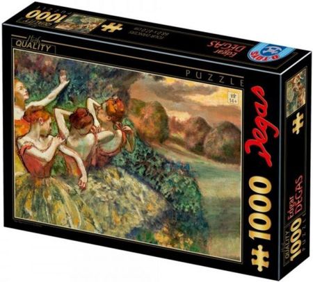 D-Toys Puzzle 1000el. Edgar Degas Cztery tancerki 