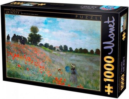 D-Toys Puzzle 1000el. Claude Monet Pole maków 