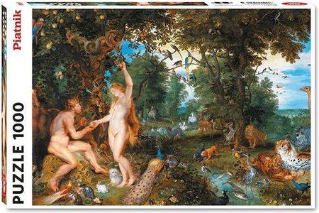 Piatnik Puzzle 1000el. Brueghel i Rubens Raj i grzech 