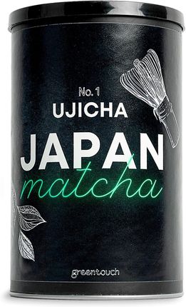 green Touch Zestaw Matcha Japońska Ujicha 80g Czarka Oraz Akcesoria - zdjęcie 2