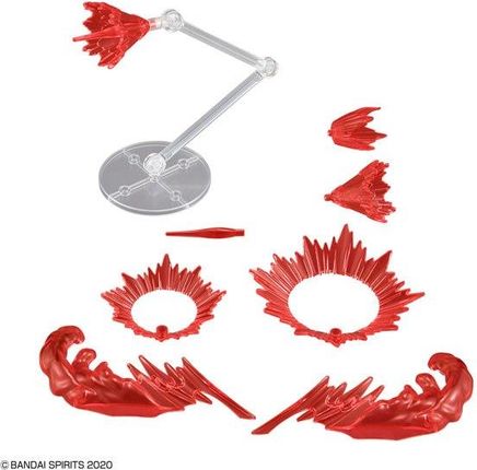 Bandai Customize Effect Action Image Red – Effektteil Für Figuren, Rot