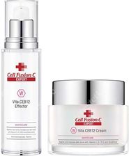 Cell Fusion C Expert Vita Ceb12 Set Krem Rozjaśniający Intensywnie Regenerujący+ Serum Rozjaśniające