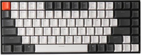 Klawiatura Keychron K2 Bezprzewodowa Mechaniczna Gateron White LED Brown (K2A3H)