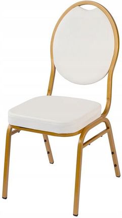Krzesłaonline Pl Krzesło Bankietowe Wenecja Kolor Biały