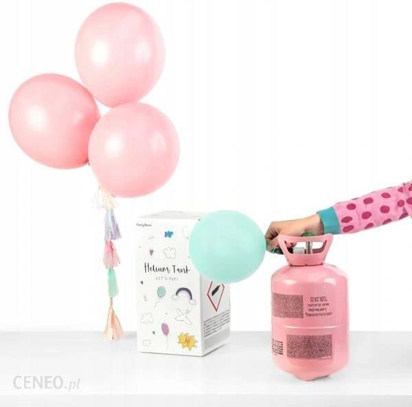 Hel Do Napełniania Balonów Butla Z Helem Różowa