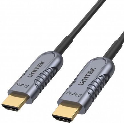 Unitek Kabel Optyczny Hdmi 2.1 8K-60Hz, 4K-120Hz 100 M (C11036Dgy)