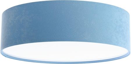 Bps Koncept Lampa sufitowa welurowa niebieski tworzywo sztuczne 090-092-40cm