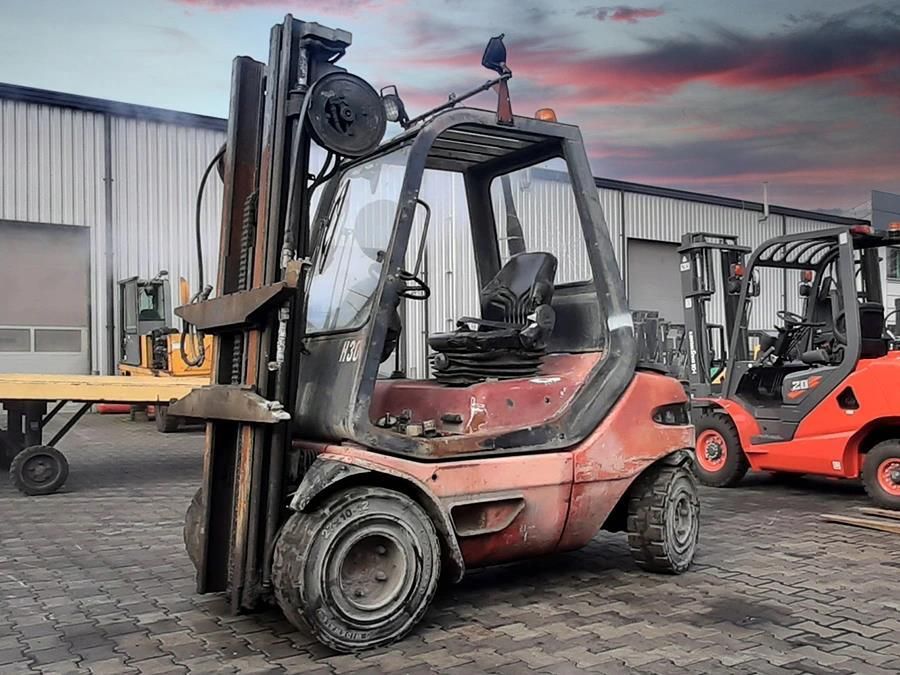 Linde H30D duplex hilo diesel wózek widłowy używan Opinie i ceny na Ceneo.pl