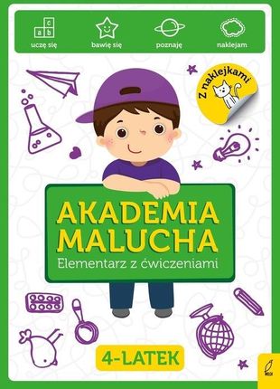Akademia Malucha. Elementarz z ćwiczeniami 4-latek Wilga