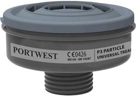 Portwest Filtr Cząsteczkowy Uniwersalny P3 Czarny