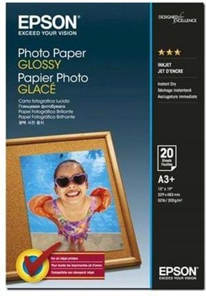 Epson Papier Photo Glossy A3 20 arkuszy 200g/mkw C13S042536