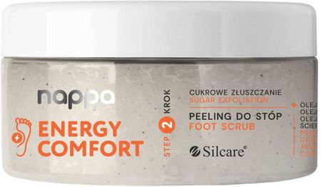 Silcare Nappa Energy Comfort Peeling Do Stóp Cukrowe Złuszczanie 300 G