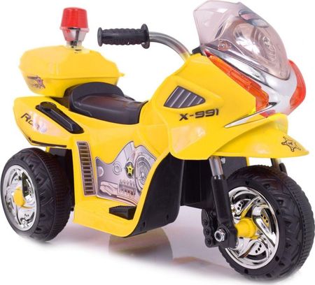 Super-Toys Motorek Policyjny Z Kogutem/Wxe368