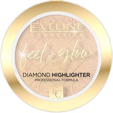 Zdjęcie Eveline Cosmetics Feel the Glow rozświetlacz do twarzy 01 5g - Moryń