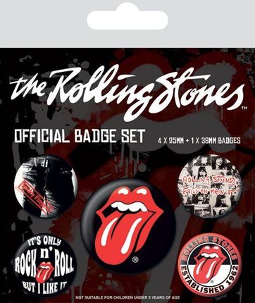 Pyramid Posters The Rolling Stones Classic Przypinki