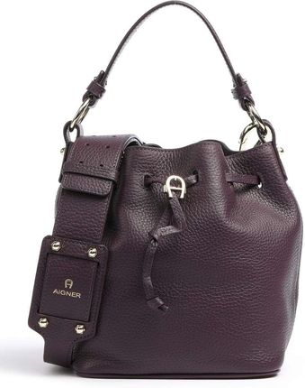 Aigner Tara Bucket bag śliwka Ceny i opinie