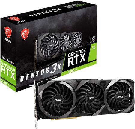 MSI GeForce RTX 3080 Ti VENTUS 3X OC 12GB GDDR6X