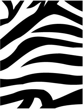 Szablon fauna 16 - zebra 2