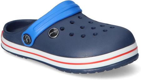 Granatowo-Niebieskie Kroksy Dziecięce H133-E3 Navy/D.Blue/Red