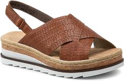 Zdjęcie Espadryle RIEKER - V79B4-25A Brown - Sępólno Krajeńskie