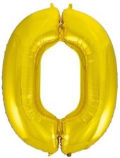 Zdjęcie Balon Foliowy Smart Cyfra 0 Złota 76Cm - Brzeg Dolny