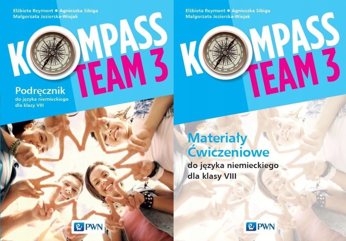Kompass Team 3. Język niemiecki. Szkoła podstawowa klasa 8. Podręcznik