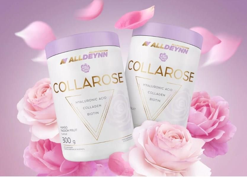 Allnutrition AllDeynn Collarose, Raspberry Wild Strawberry - 30 X 6g
