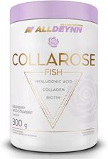 Zdjęcie Allnutrition Alldeynn Collarose Fish Raspberry Wild Strawberry 150g - Stoczek Łukowski