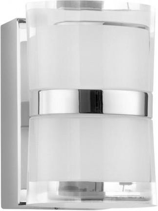 Luces Exclusivas kinkiet łazienkowy LED Leganes 10W 1007lm 3000K chrom IP44 LE42427