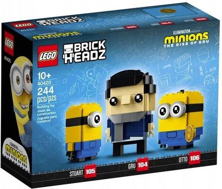 LEGO BrickHeadz 40420 Minionki Gru Stuart I Otto