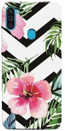 Casegadget Etui Nadruk Tropikalne Kwiaty Samsung Galaxy M11
