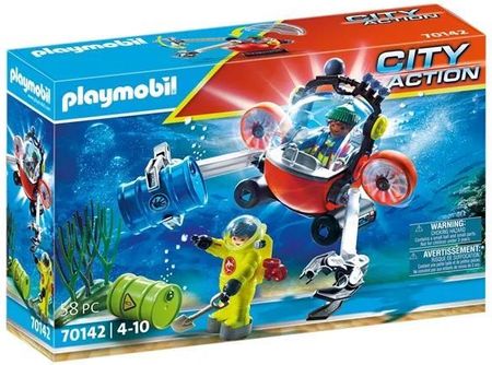 Playmobil 70142 Miasto Akcji Environmental Expedition With Dive Boat