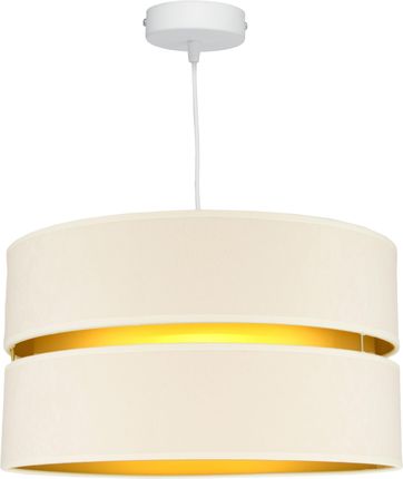Moderno LAMPA SUFITOWA ZWIS ROYALO ABAŻUR ECRU (98E)